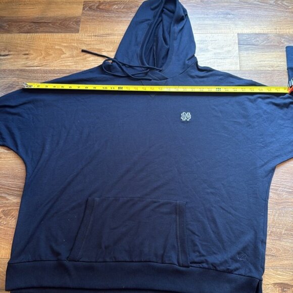 Cutter & Buck Notre Dame Long Sleeve Hoody (Navy & White)(Size: XXXL) EUC - Picture 12 of 16